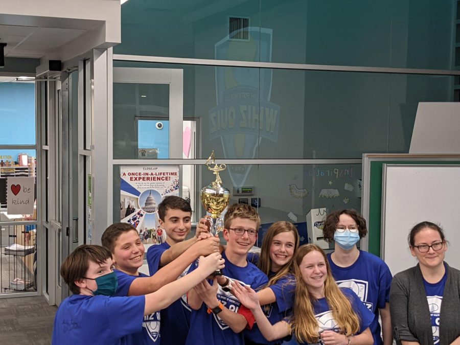 McLean Whiz Quiz Team Wins District Championship!