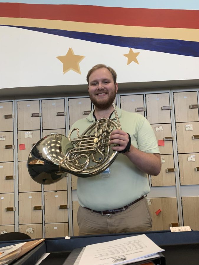 New Band Teacher Mr.Gandy Hits All the Right Notes