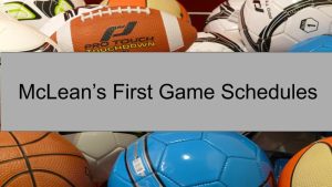 McLean Sports Seasons Off To A Great Start