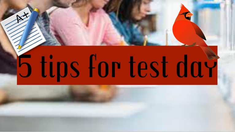 5 tips for test day