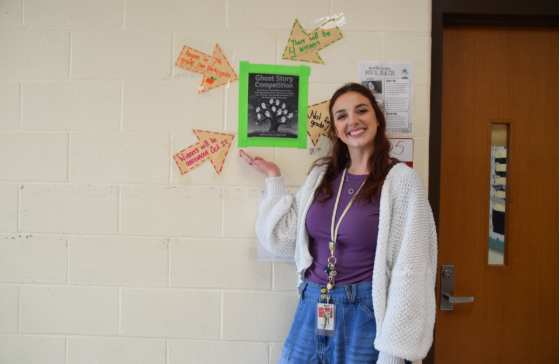 Ms. Rath, ELA teacher and volleyball coach, is welcomed to McLean